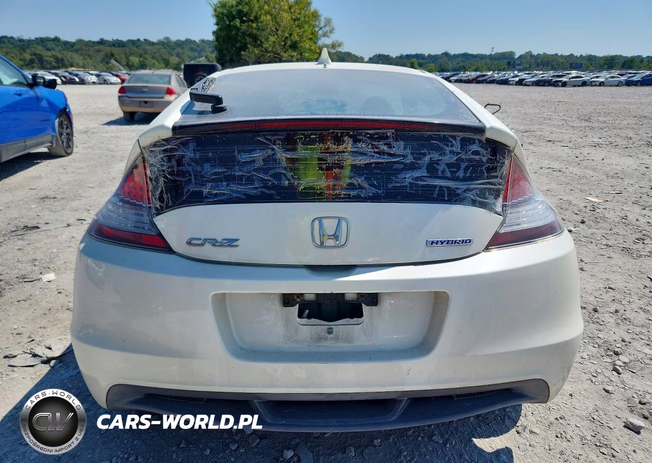 2011 Honda Cr-Z Ex VIN:JHMZF1D68BS006547 - 6