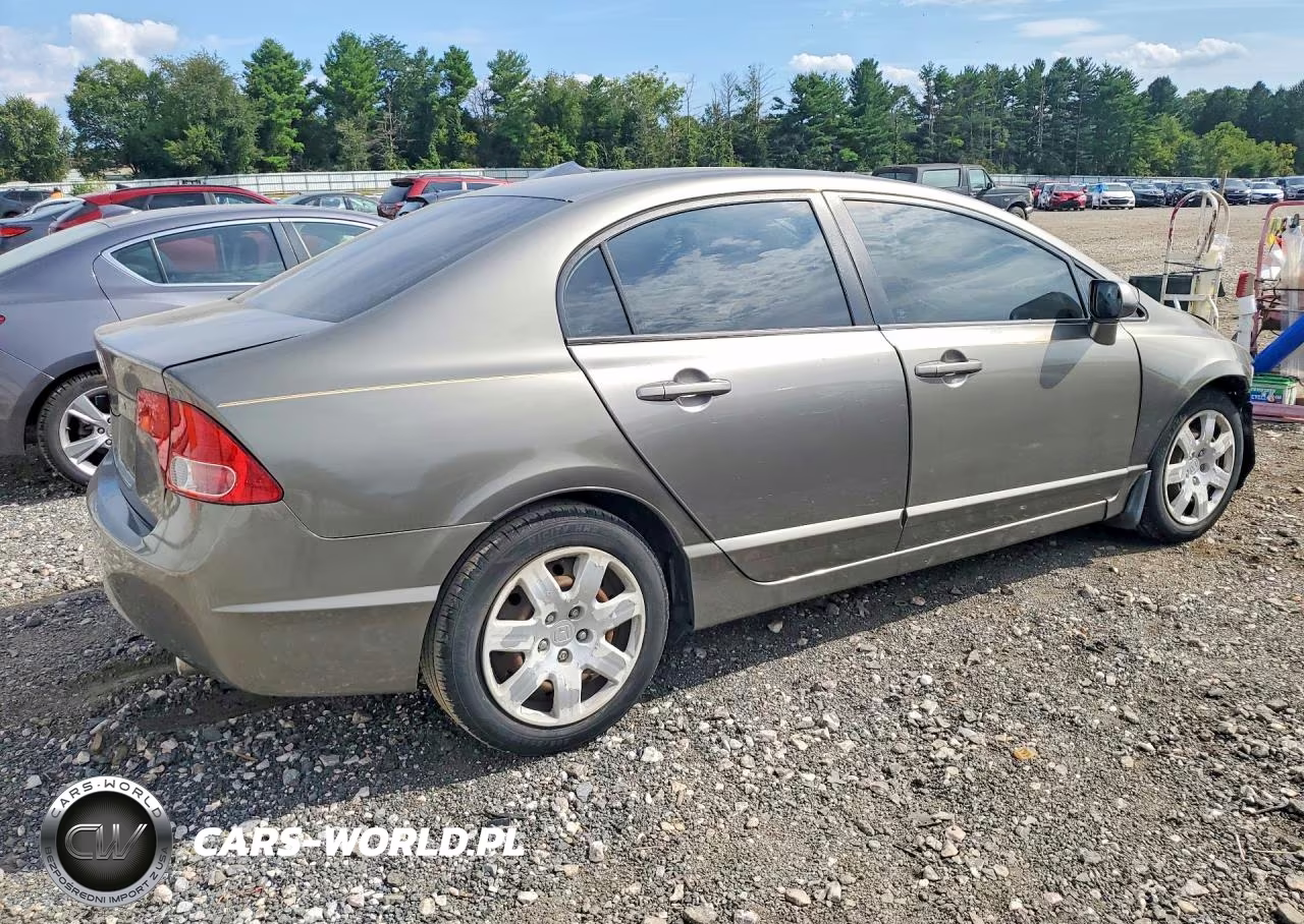 2008 Honda Civic Lx VIN:2HGFA16578H517921 - 3
