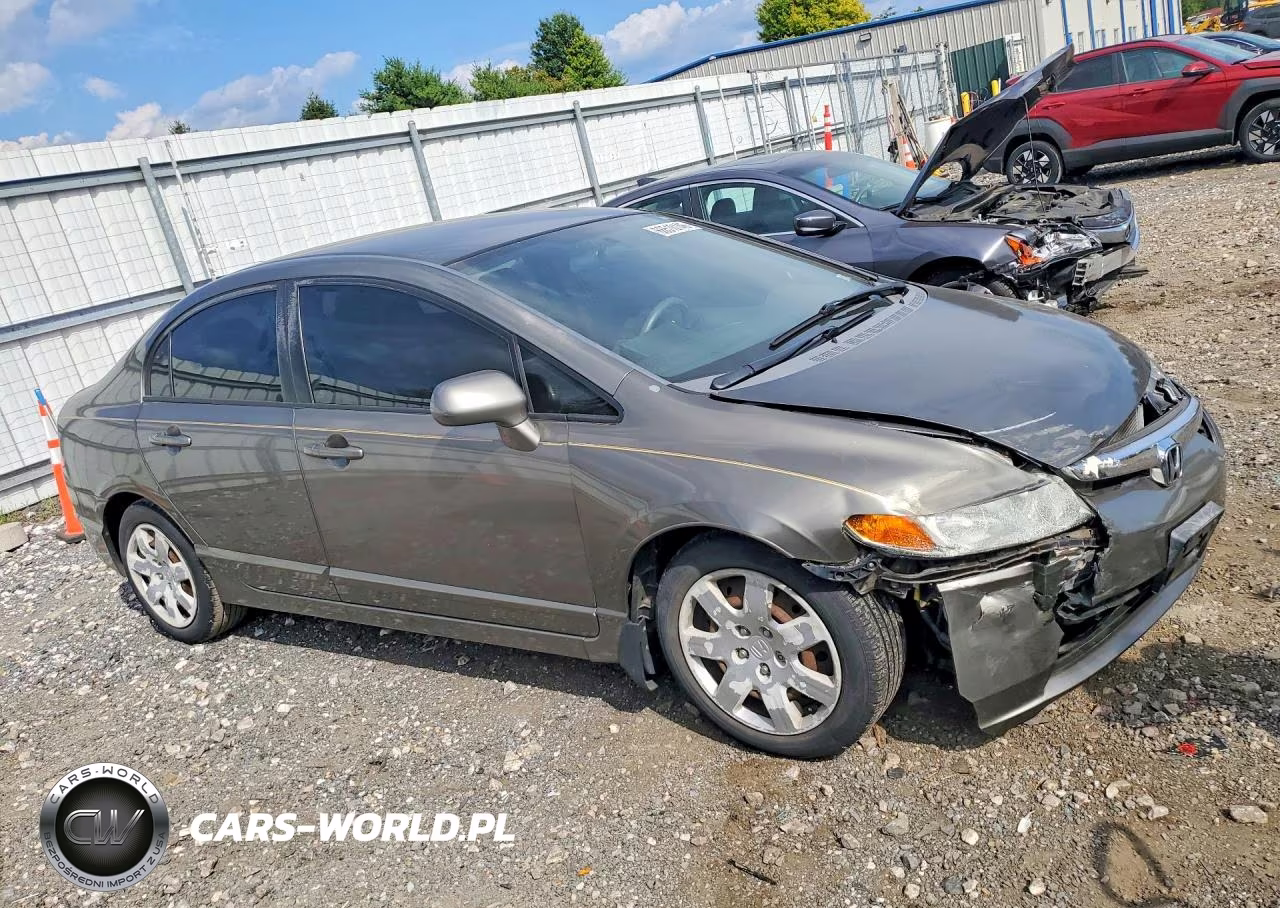 2008 Honda Civic Lx VIN:2HGFA16578H517921 - 4