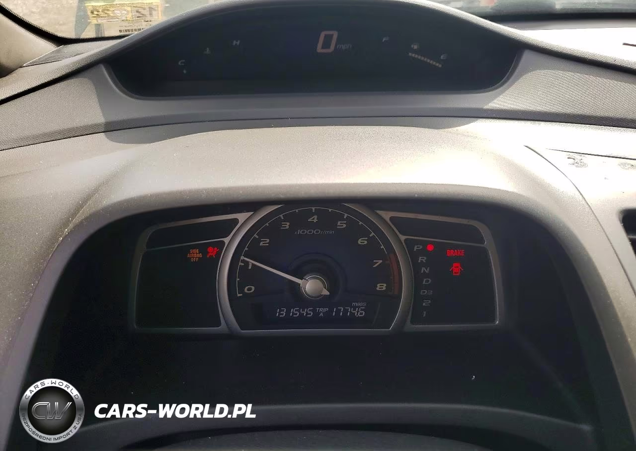 2008 Honda Civic Lx VIN:2HGFA16578H517921 - 9