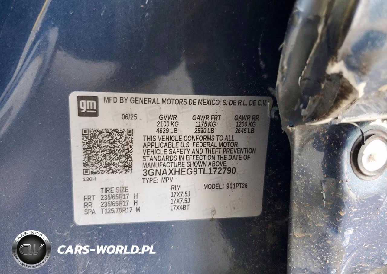 2026 Chevrolet Equinox Lt VIN:3GNAXHEG9TL172790 - 12