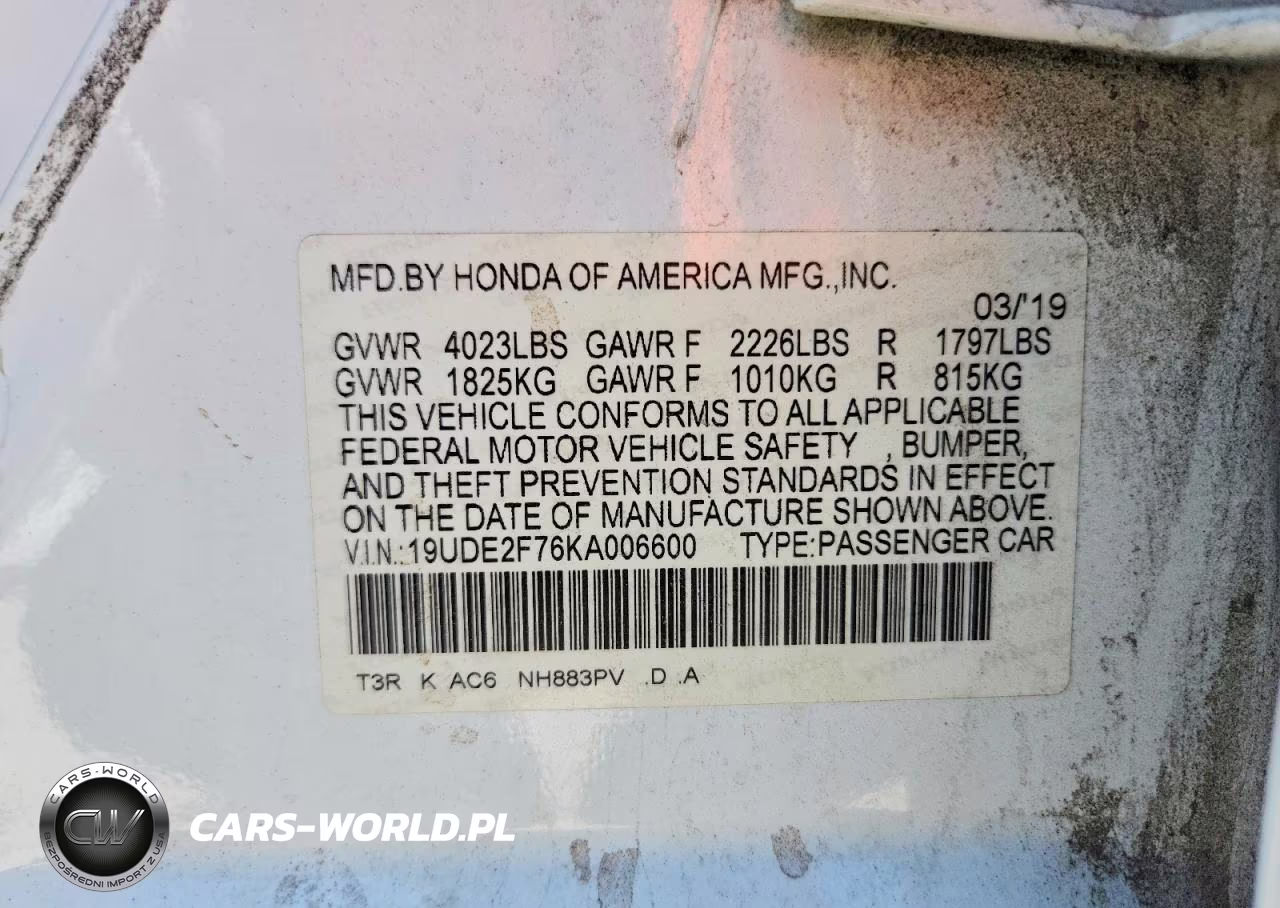 2019 Acura Ilx Premium VIN:19UDE2F76KA006600 - 13