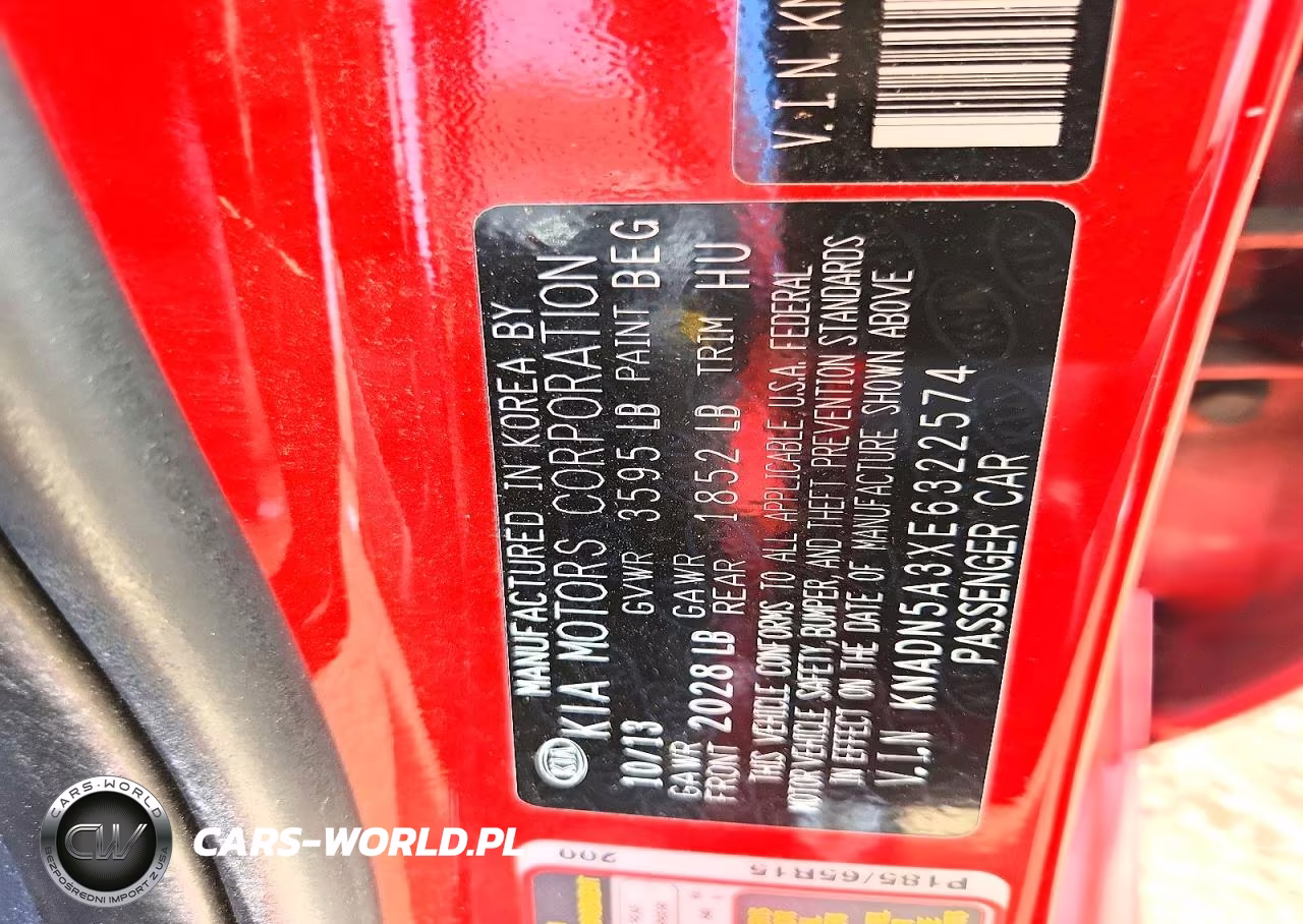 2014 Kia Rio Ex VIN:KNADN5A3XE6322574 - 12