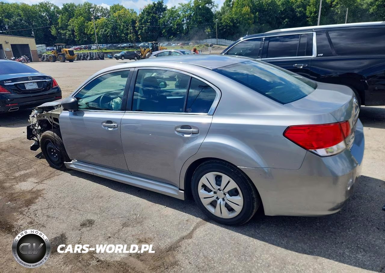 2011 Subaru Legacy 2.5I VIN:4S3BMBA63B3229107 - 2