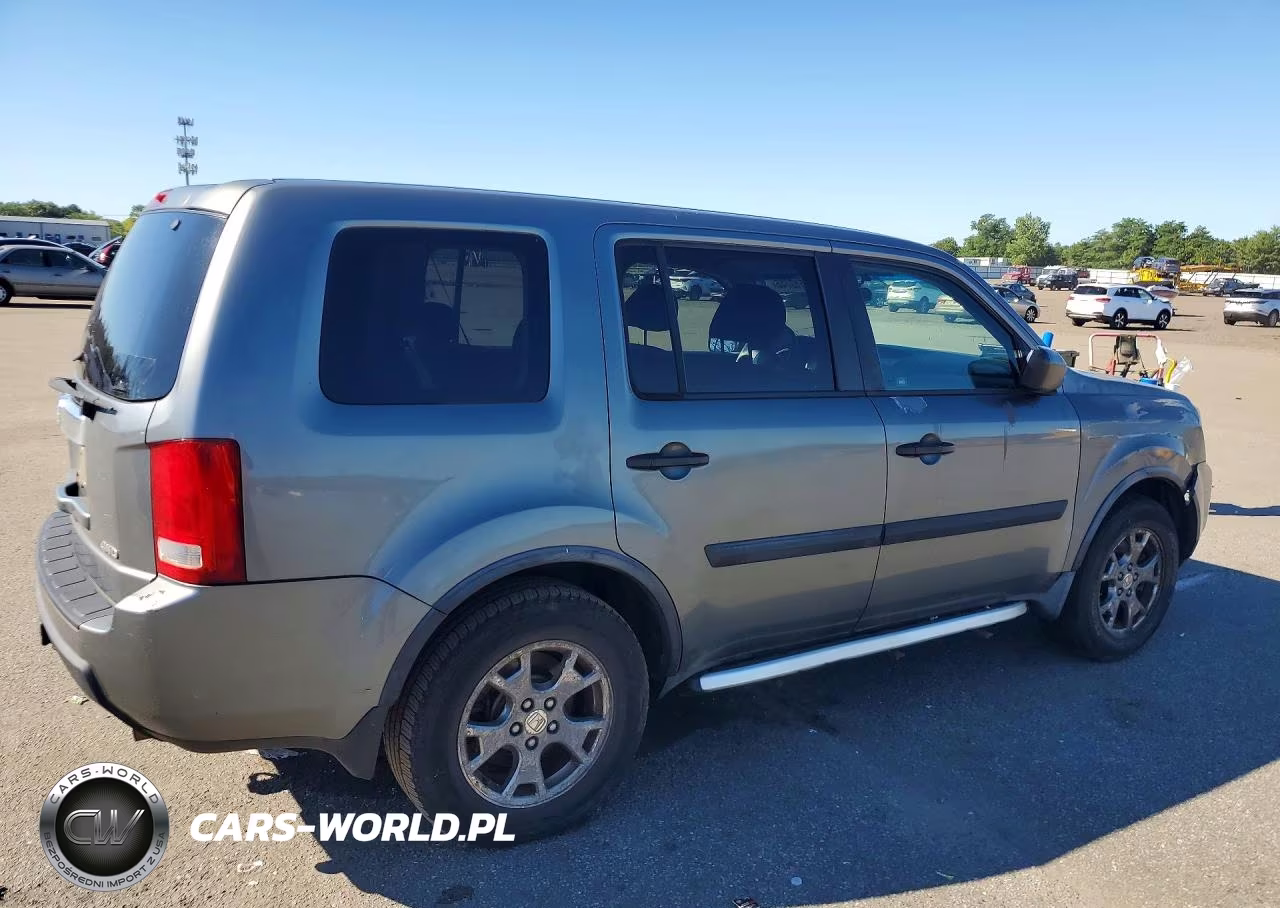 2009 Honda Pilot Lx VIN:5FNYF48219B028743 - 3