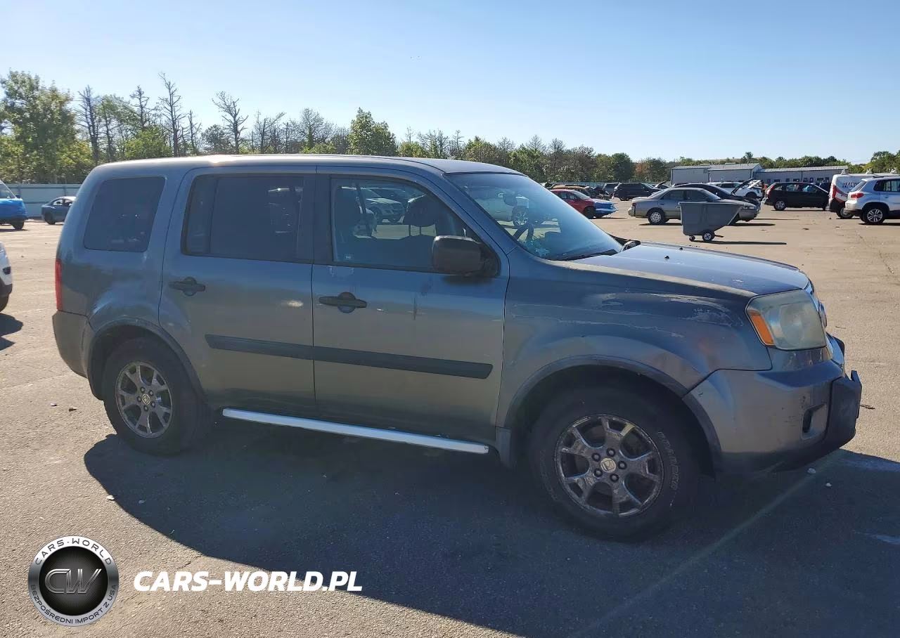 2009 Honda Pilot Lx VIN:5FNYF48219B028743 - 4