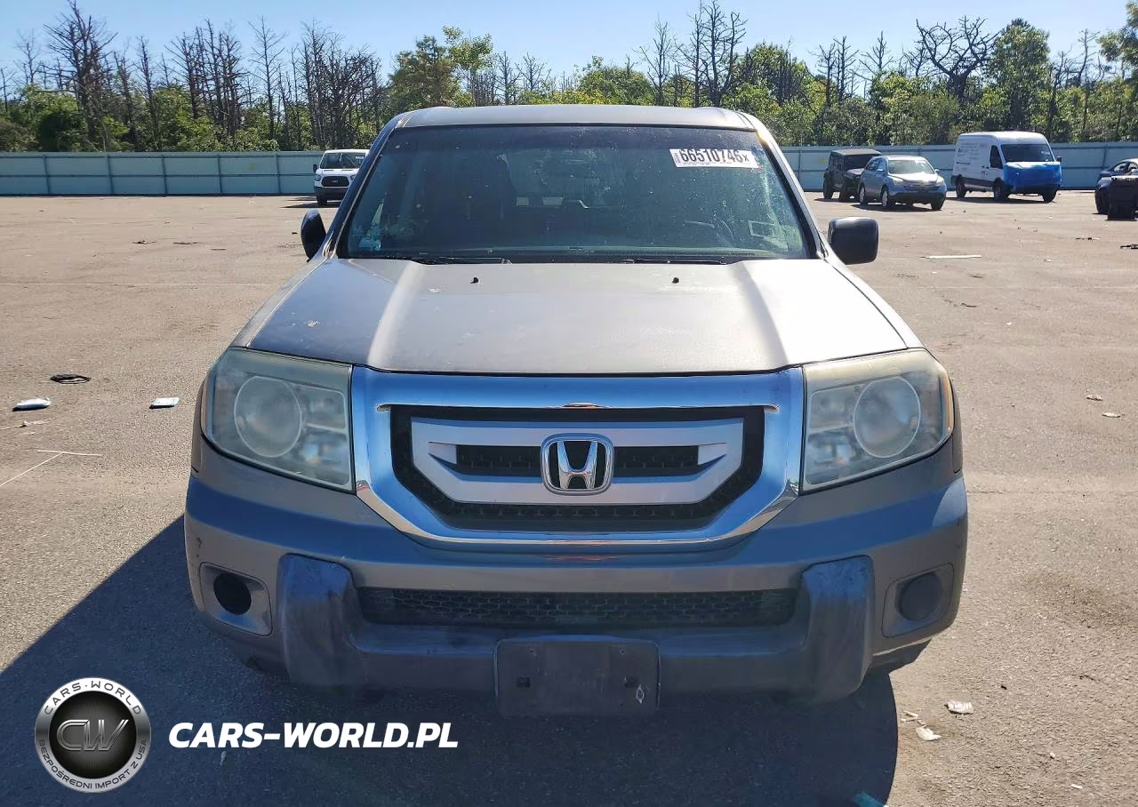 2009 Honda Pilot Lx VIN:5FNYF48219B028743 - 5