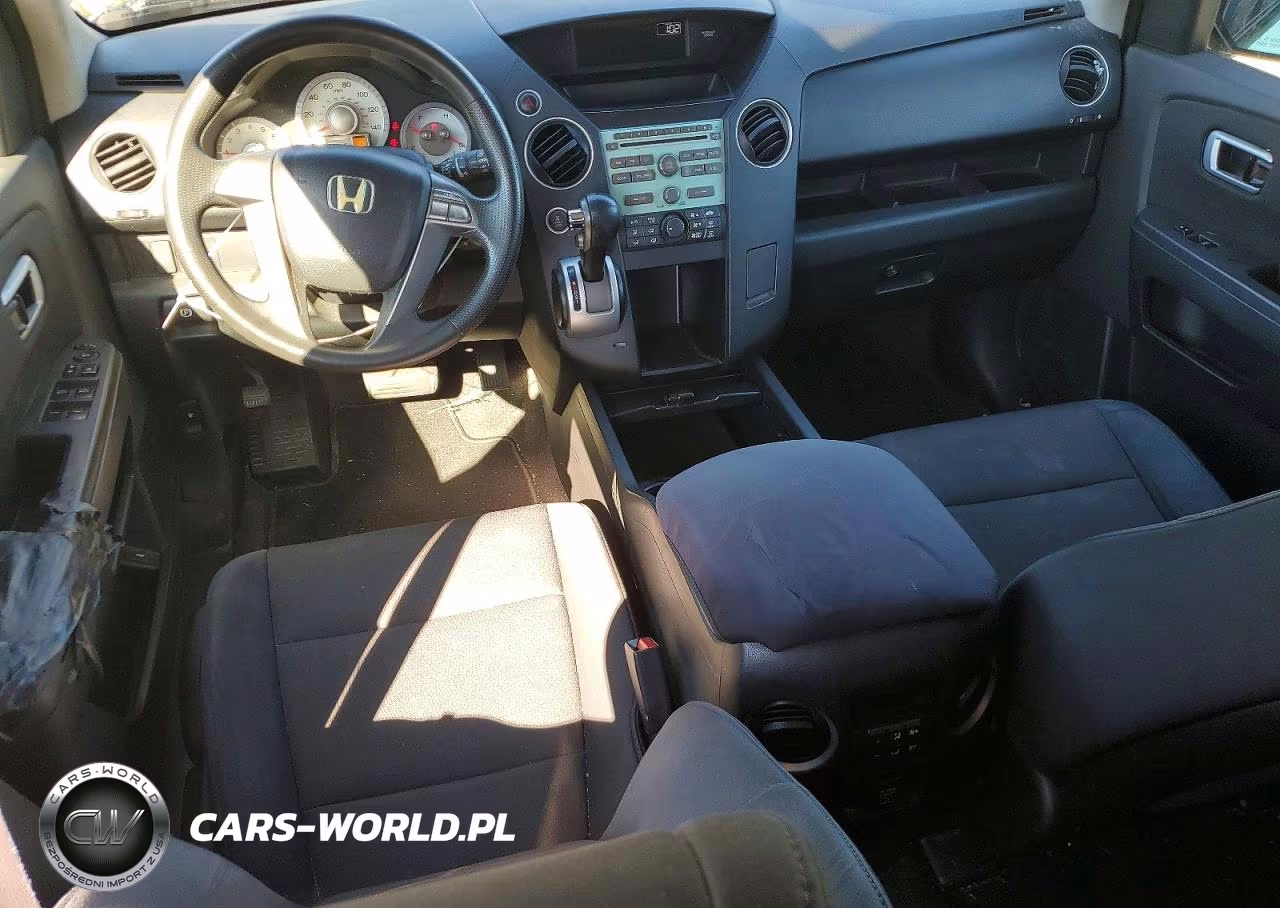 2009 Honda Pilot Lx VIN:5FNYF48219B028743 - 8