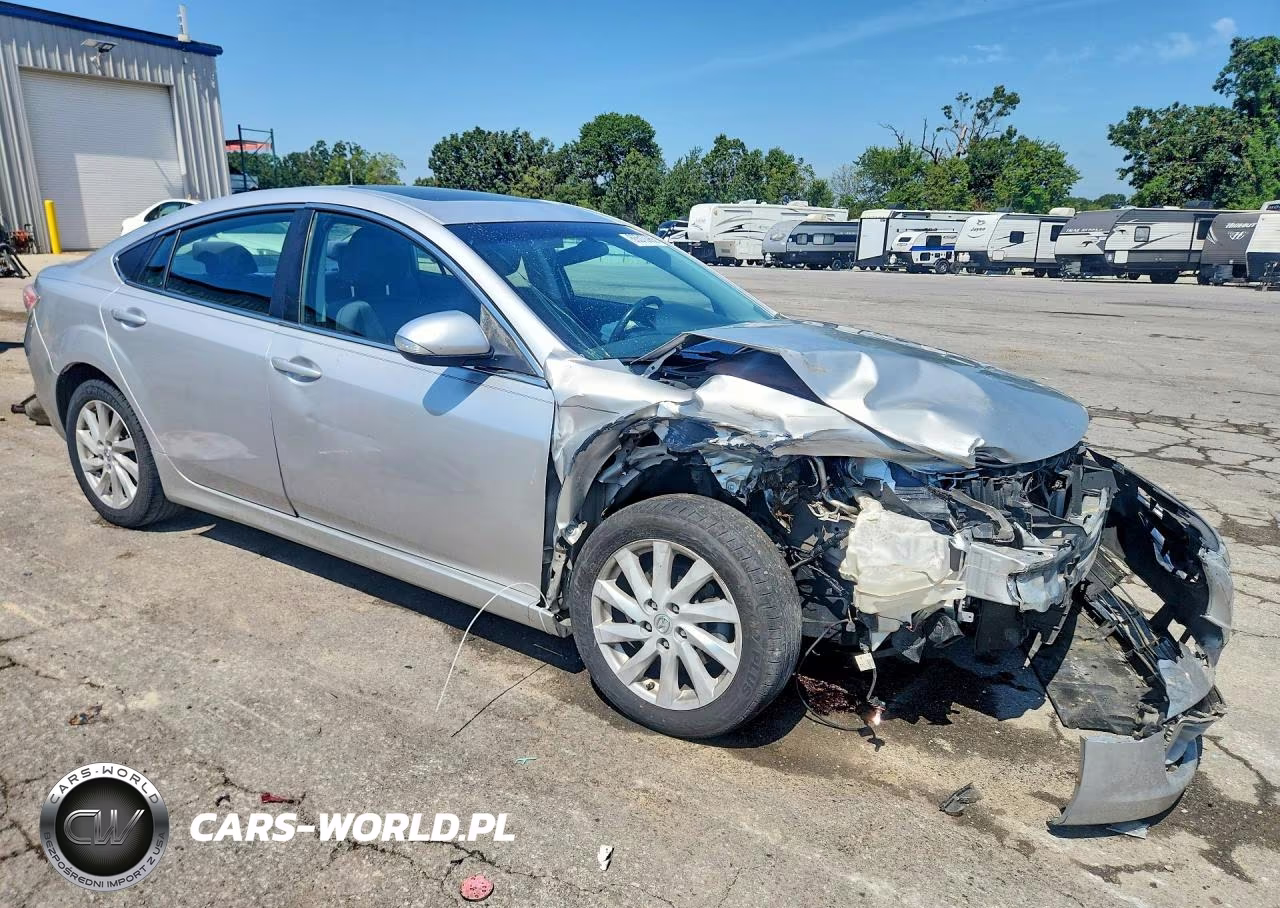2012 Mazda 6 I VIN:1YVHZ8EH6C5M17100 - 4