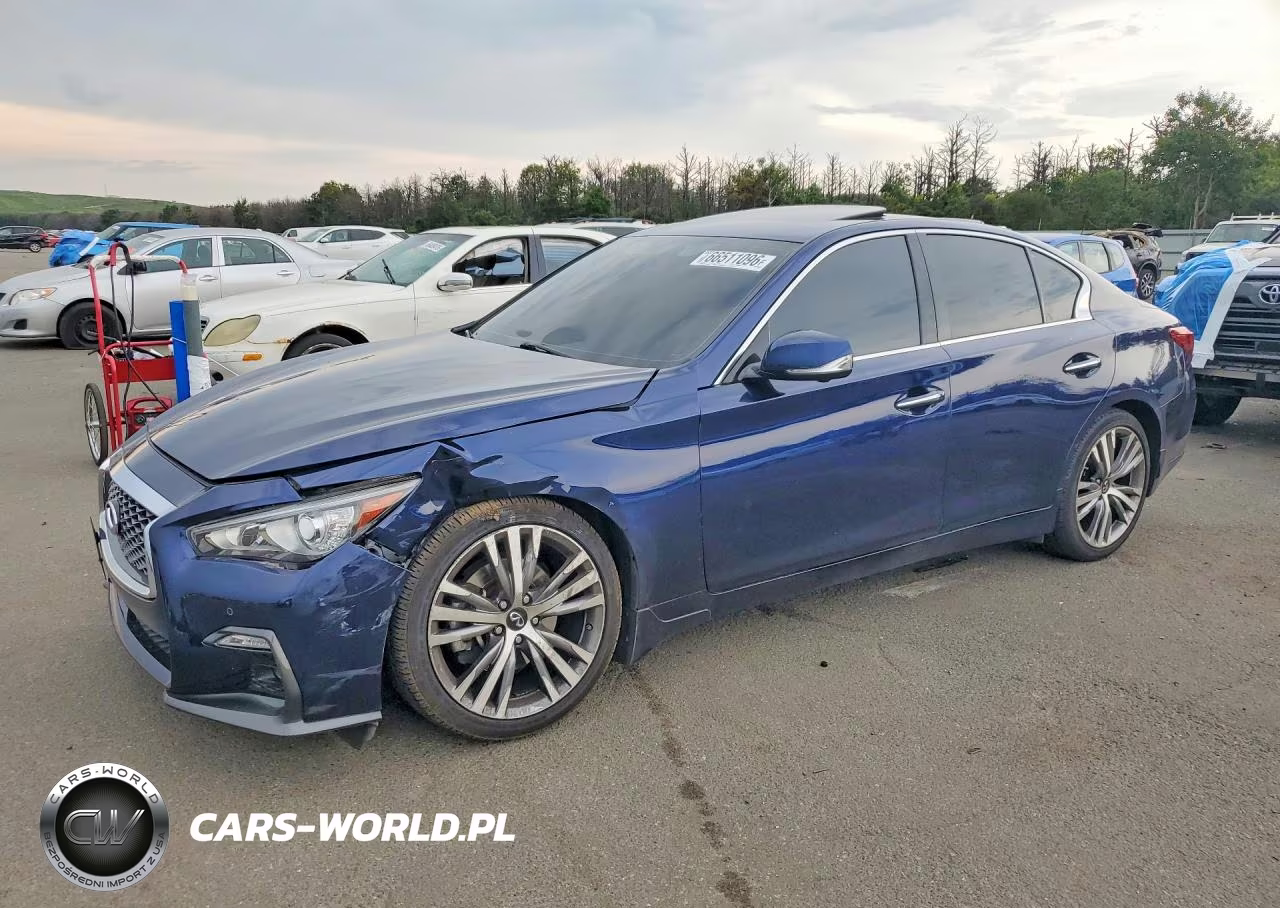 2021 Infiniti Q50 Sensory VIN:JN1EV7CR2MM753315 - 1