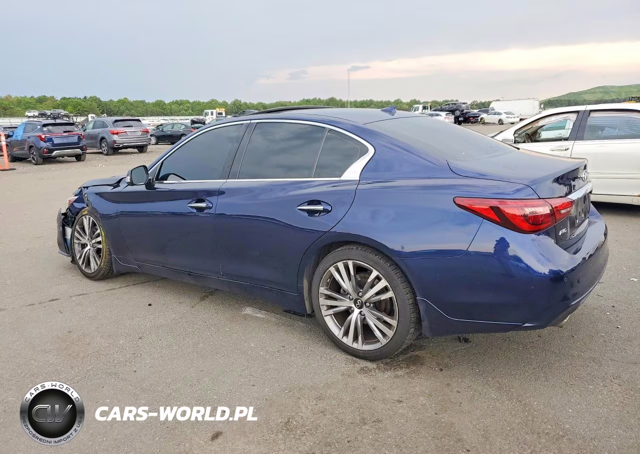 2021 Infiniti Q50 Sensory VIN:JN1EV7CR2MM753315 - 2