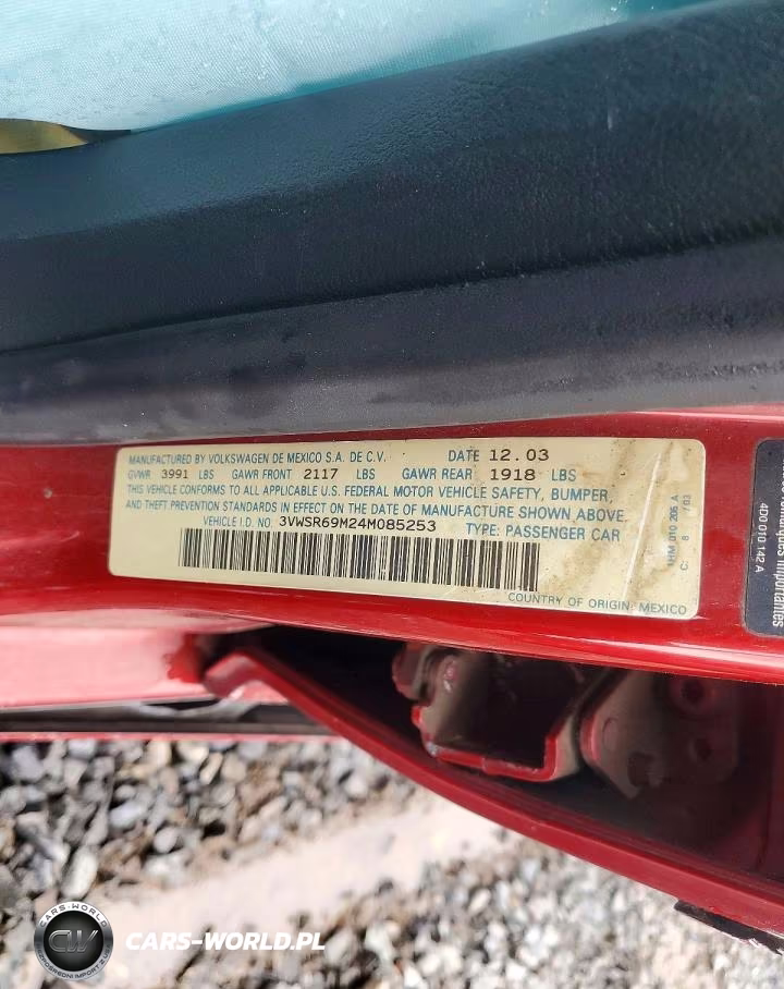 2004 Volkswagen Jetta Gls Tdi VIN:3VWSR69M24M085253 - 12