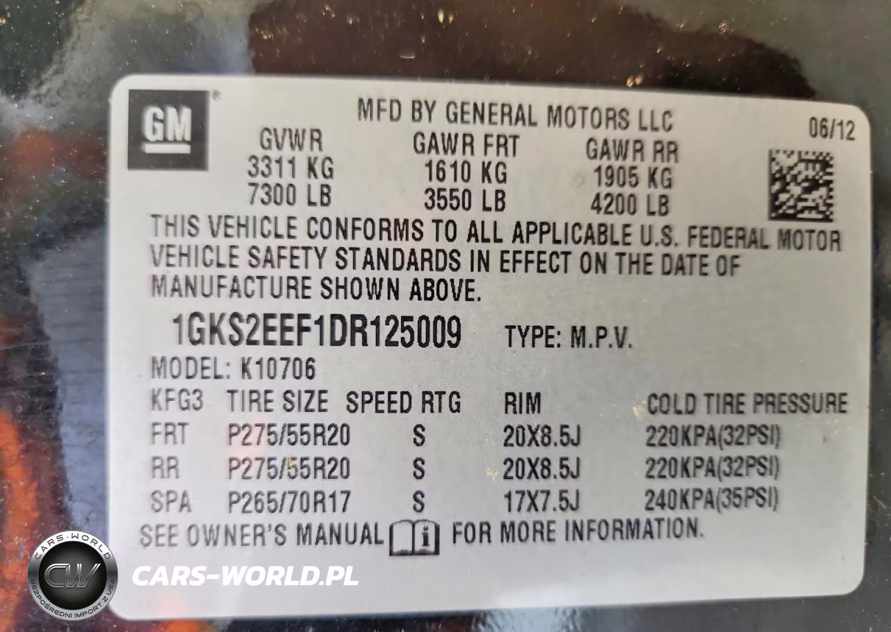 2013 GMC Yukon Denali VIN:1GKS2EEF1DR125009 - 13