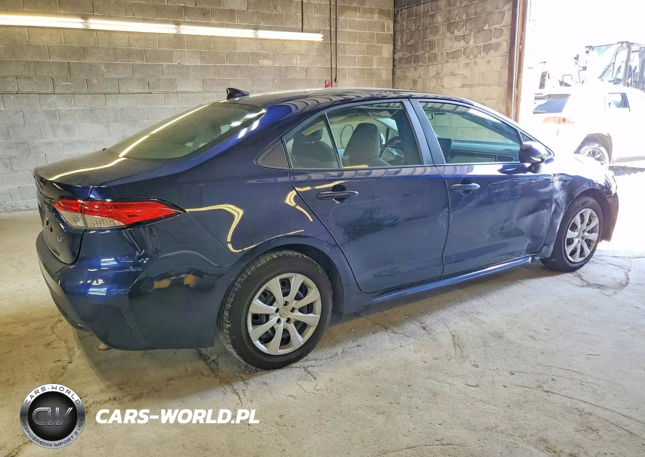 2022 Toyota Corolla Le VIN:5YFEPMAE9NP391553 - 3