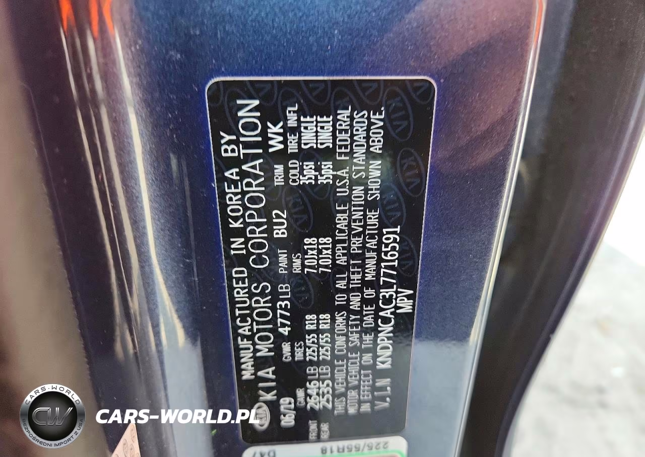 2020 Kia Sportage Ex VIN:KNDPNCAC3L7716591 - 13