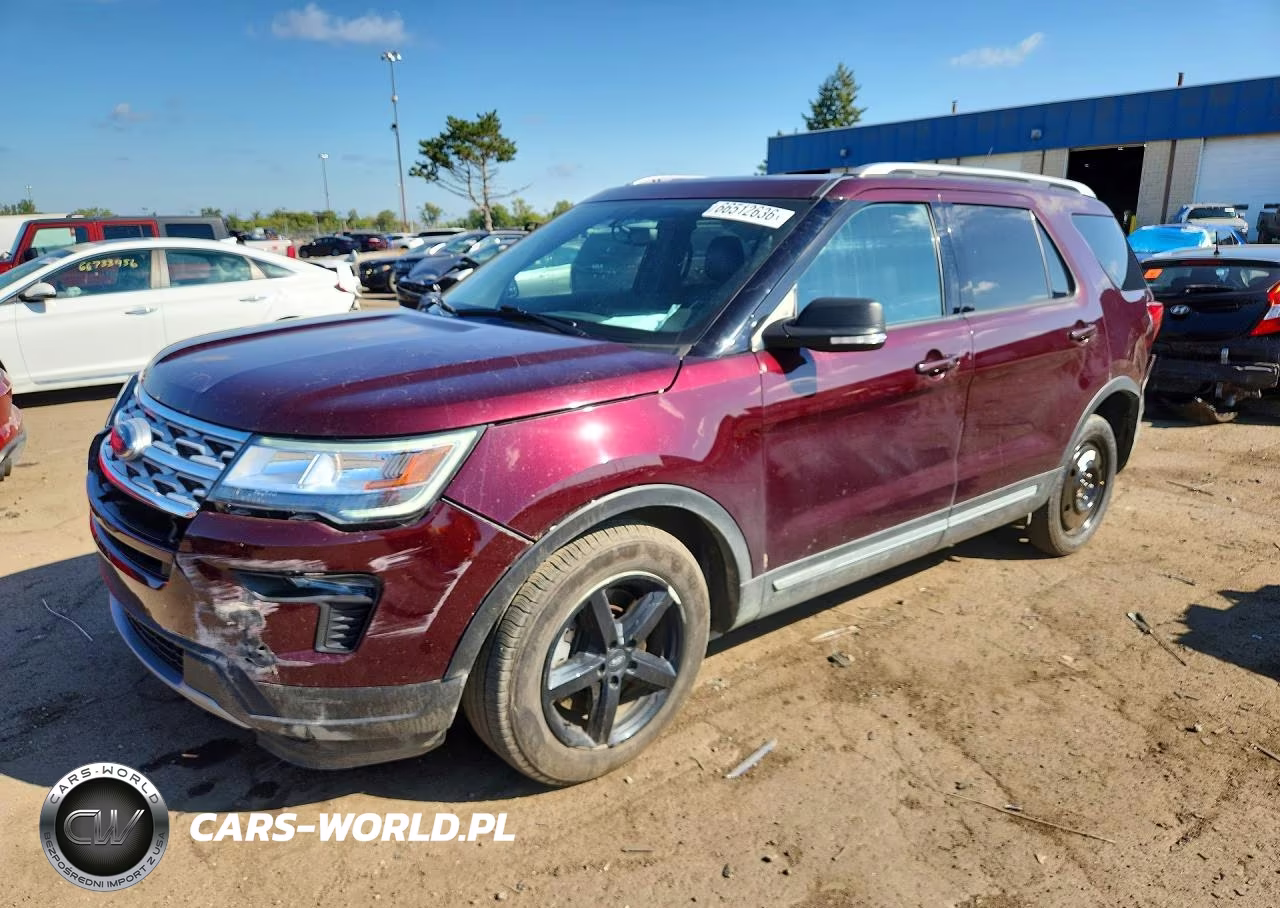 2019 Ford Explorer Xlt VIN:1FM5K7D87KGA86874 - 1