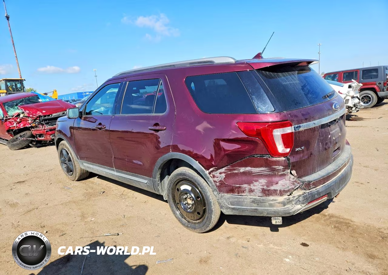 2019 Ford Explorer Xlt VIN:1FM5K7D87KGA86874 - 2