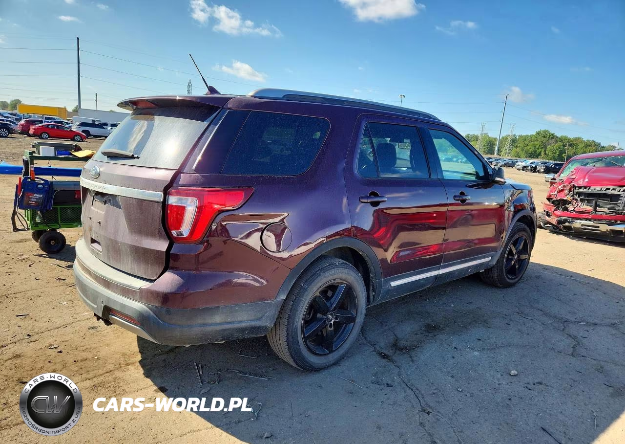 2019 Ford Explorer Xlt VIN:1FM5K7D87KGA86874 - 3