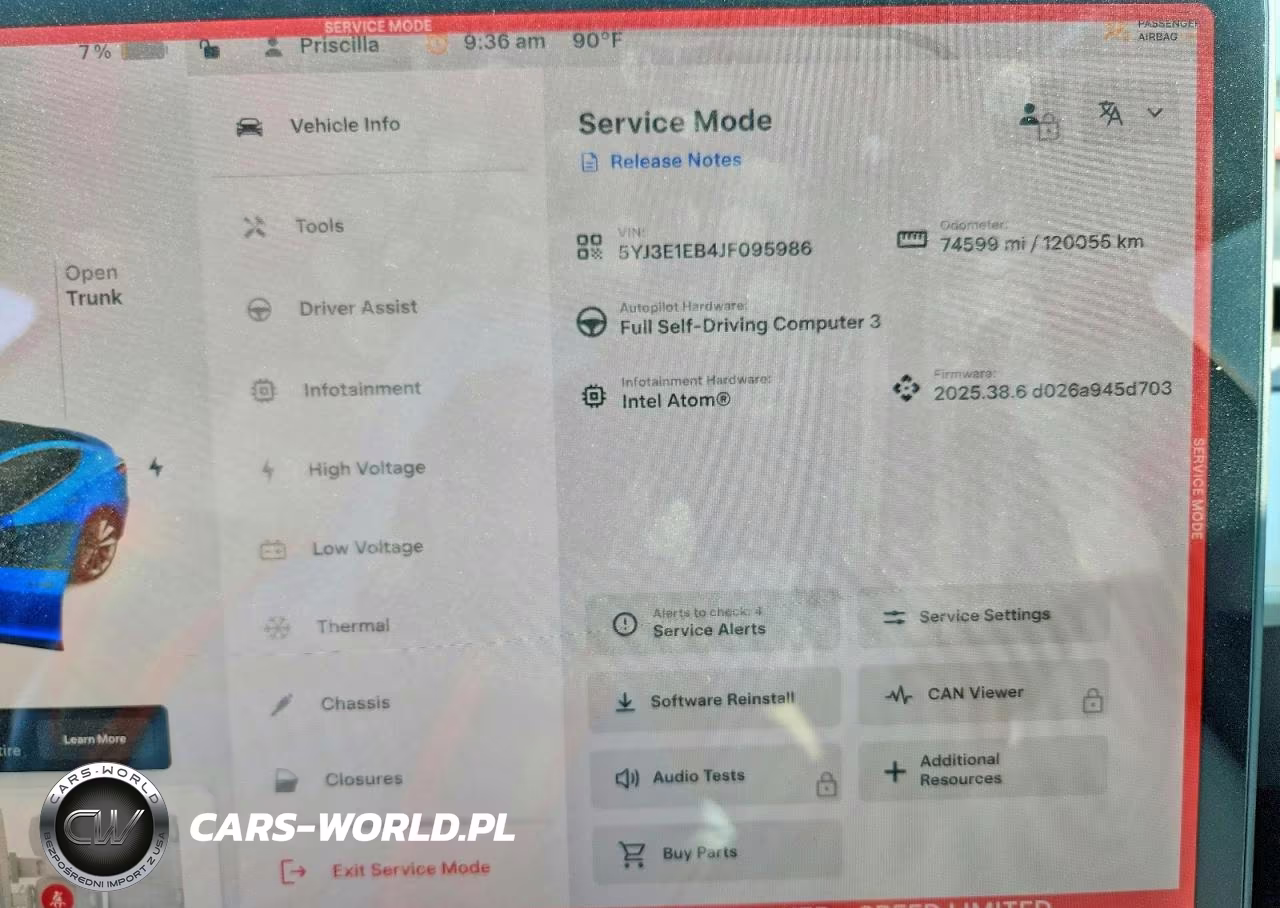2018 Tesla Model 3 VIN:5YJ3E1EB4JF095986 - 9