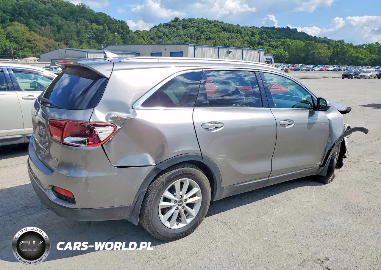 2019 Kia Sorento Lx VIN:5XYPGDA36KG434091 - 3