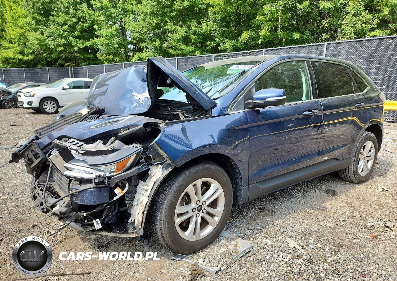 2017 Ford Edge Sel VIN:2FMPK4J88HBB25712 - 1