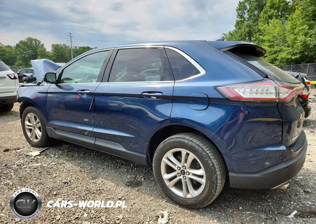 2017 Ford Edge Sel VIN:2FMPK4J88HBB25712 - 2
