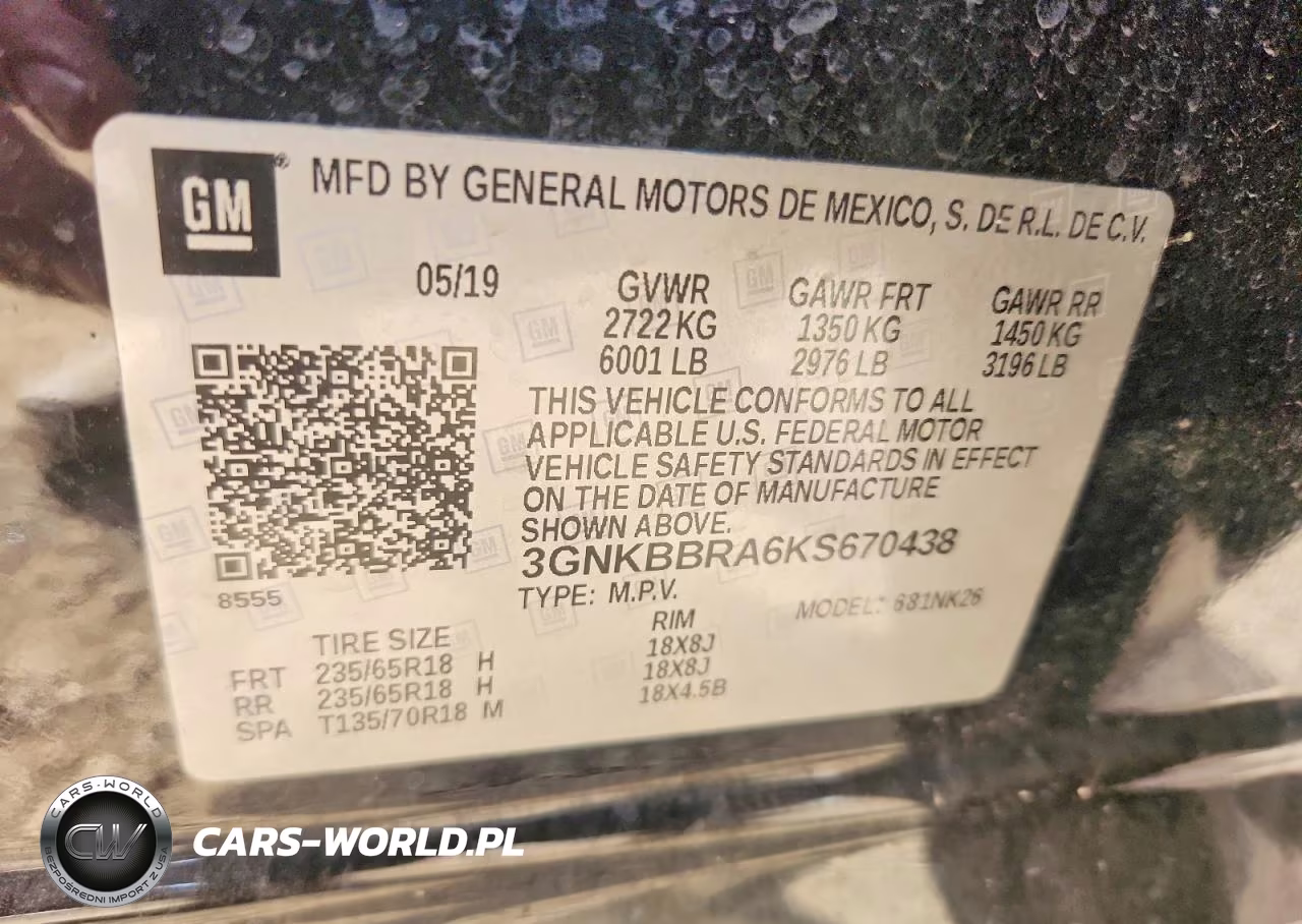 2019 Chevrolet Blazer 1Lt VIN:3GNKBBRA6KS670438 - 14