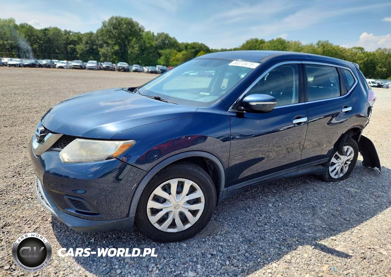 2015 Nissan Rogue S VIN:KNMAT2MT4FP576704 - 1