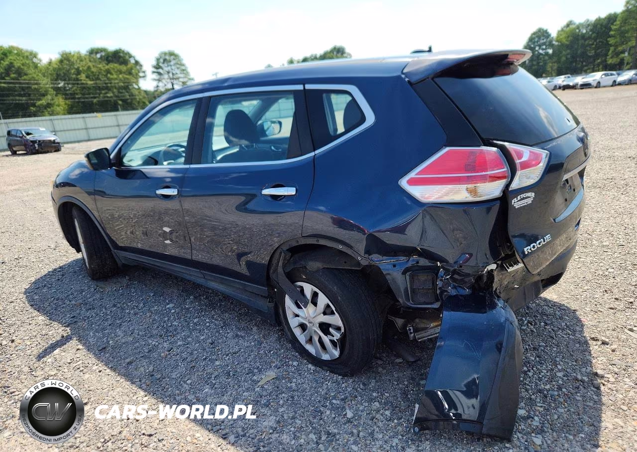2015 Nissan Rogue S VIN:KNMAT2MT4FP576704 - 2