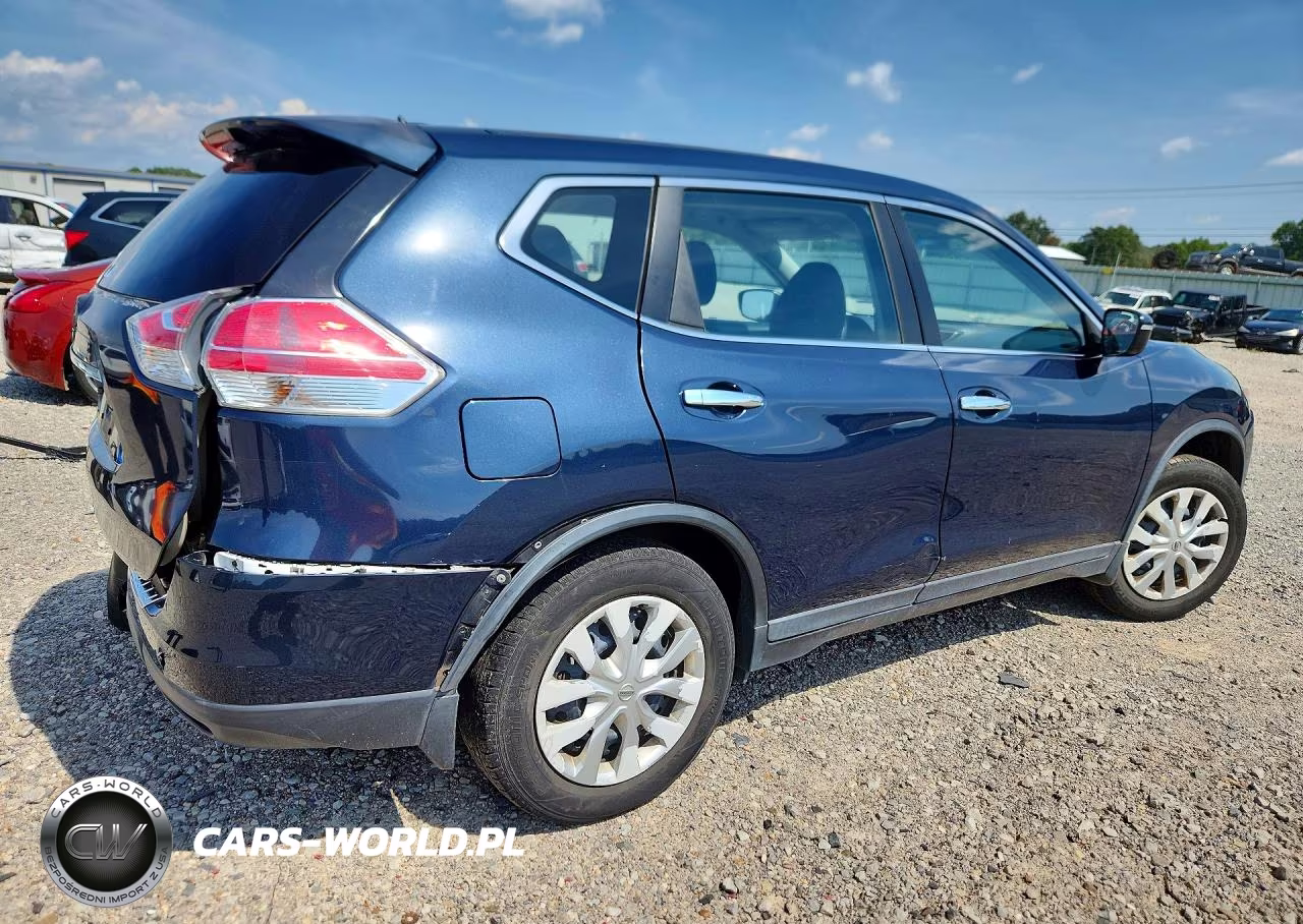 2015 Nissan Rogue S VIN:KNMAT2MT4FP576704 - 3