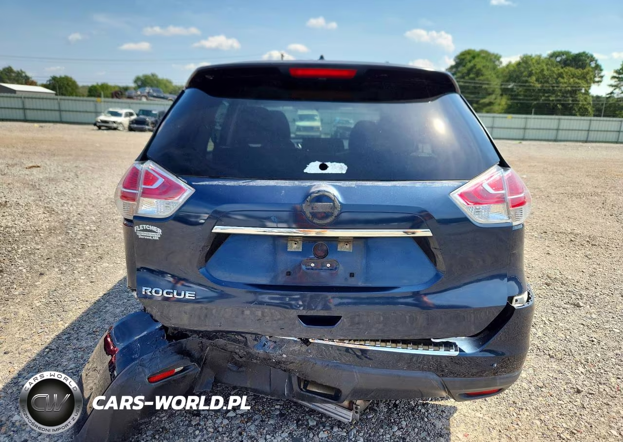 2015 Nissan Rogue S VIN:KNMAT2MT4FP576704 - 6