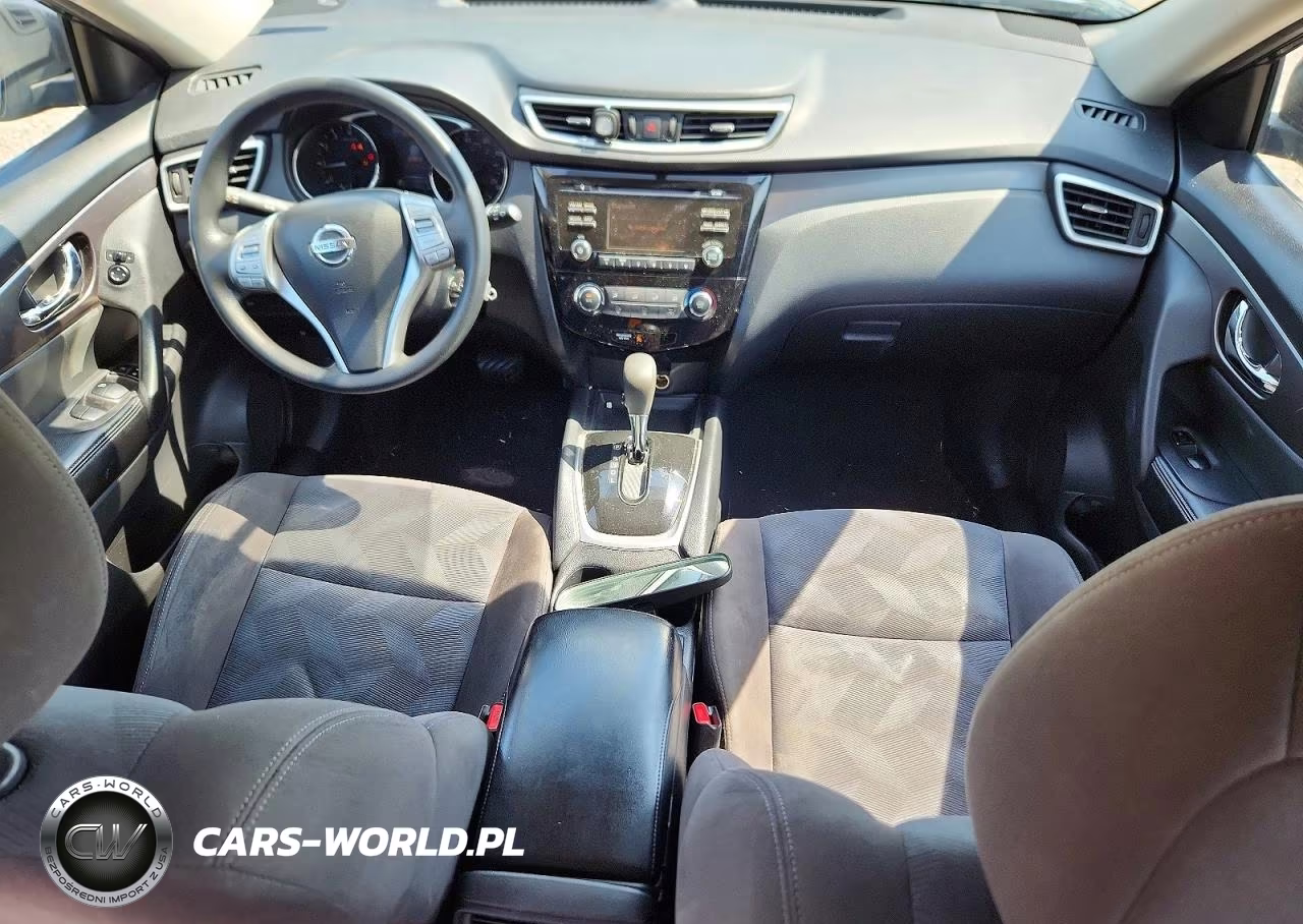 2015 Nissan Rogue S VIN:KNMAT2MT4FP576704 - 8