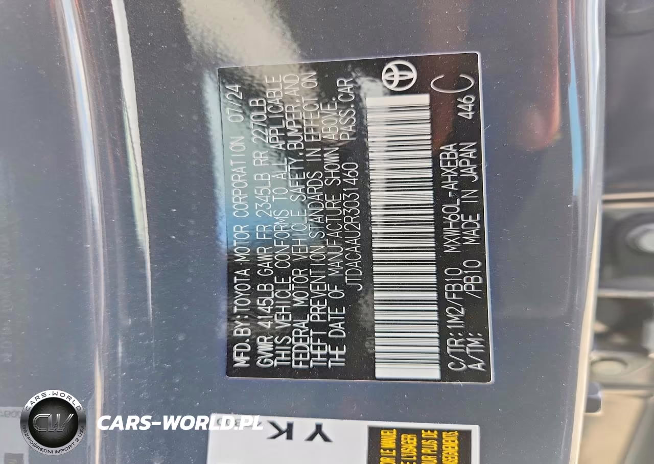 2024 Toyota Prius Le VIN:JTDACAAU2R3031460 - 13