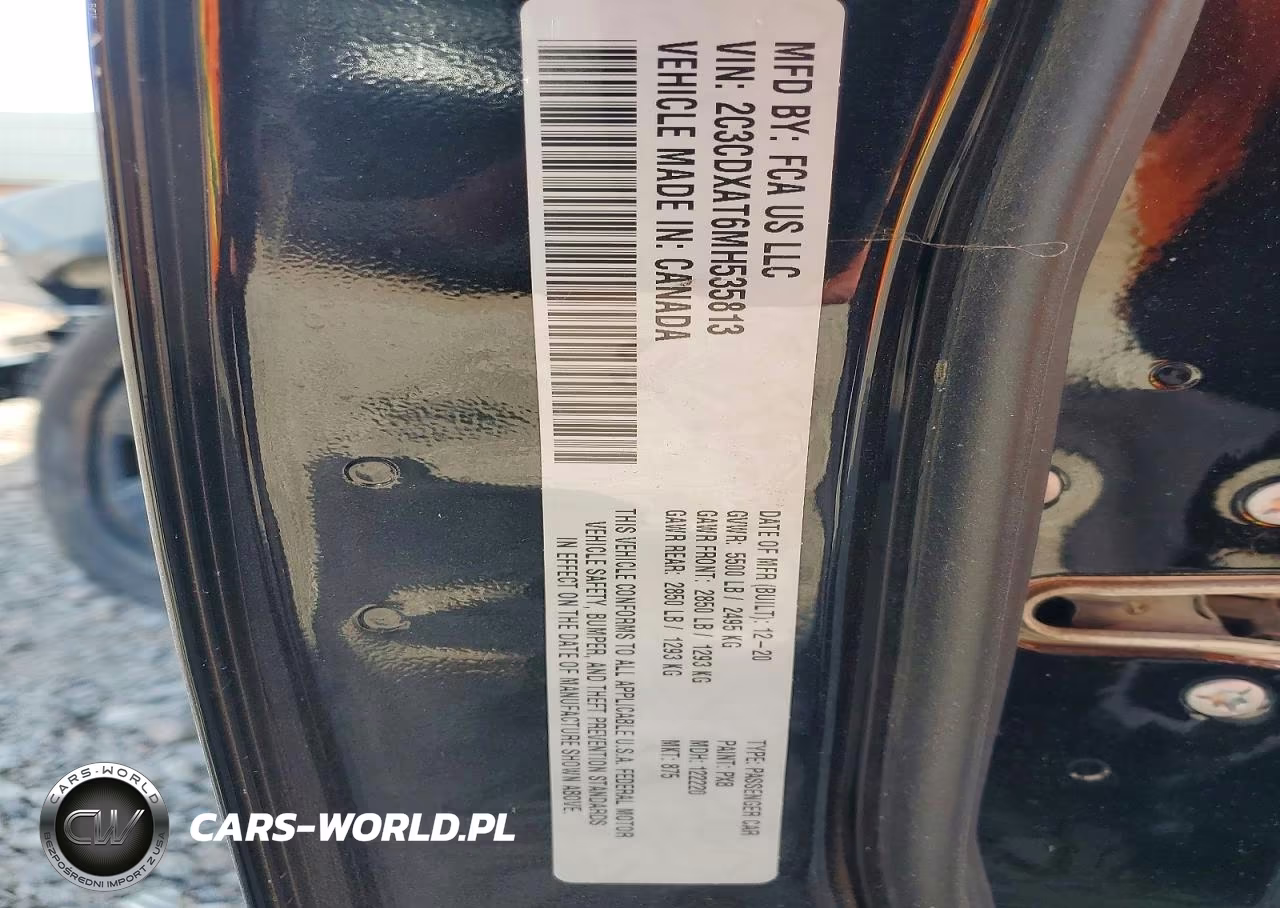 2021 Dodge Charger Police VIN:2C3CDXAT6MH535813 - 13