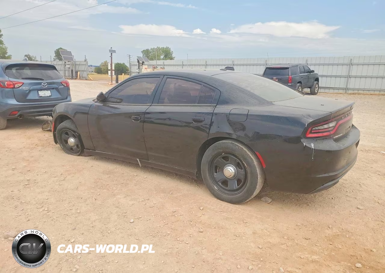 2019 Dodge Charger Police VIN:2C3CDXAT2KH592460 - 2