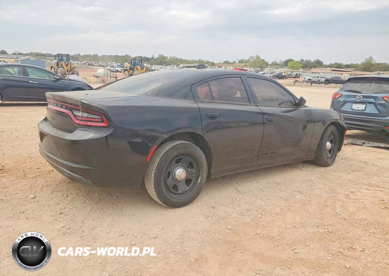 2019 Dodge Charger Police VIN:2C3CDXAT2KH592460 - 3