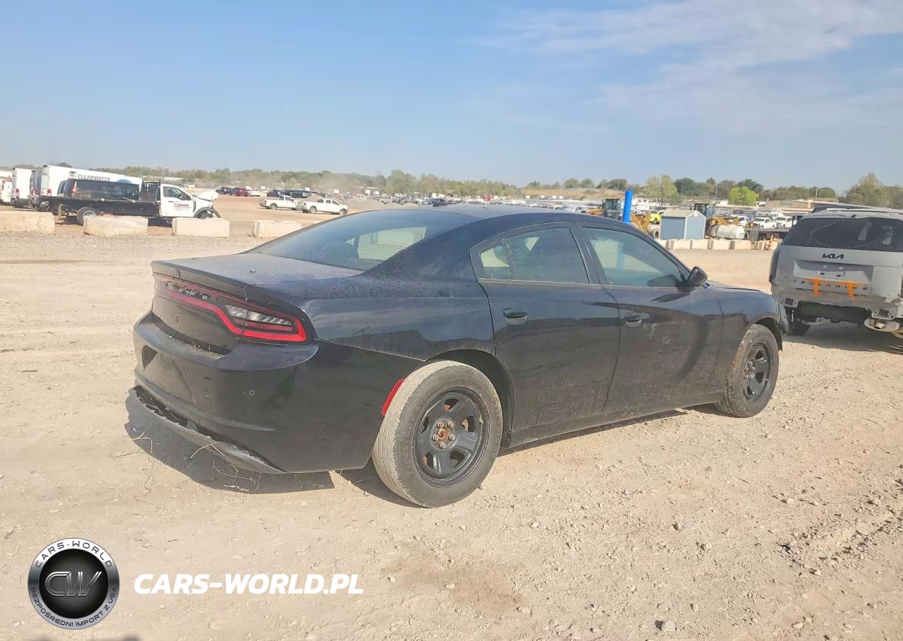 2019 Dodge Charger Police VIN:2C3CDXAT1KH592482 - 3