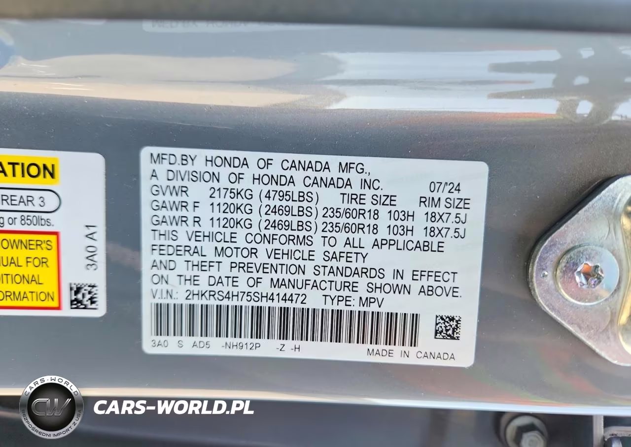 2025 Honda Cr-V Exl VIN:2HKRS4H75SH414472 - 13