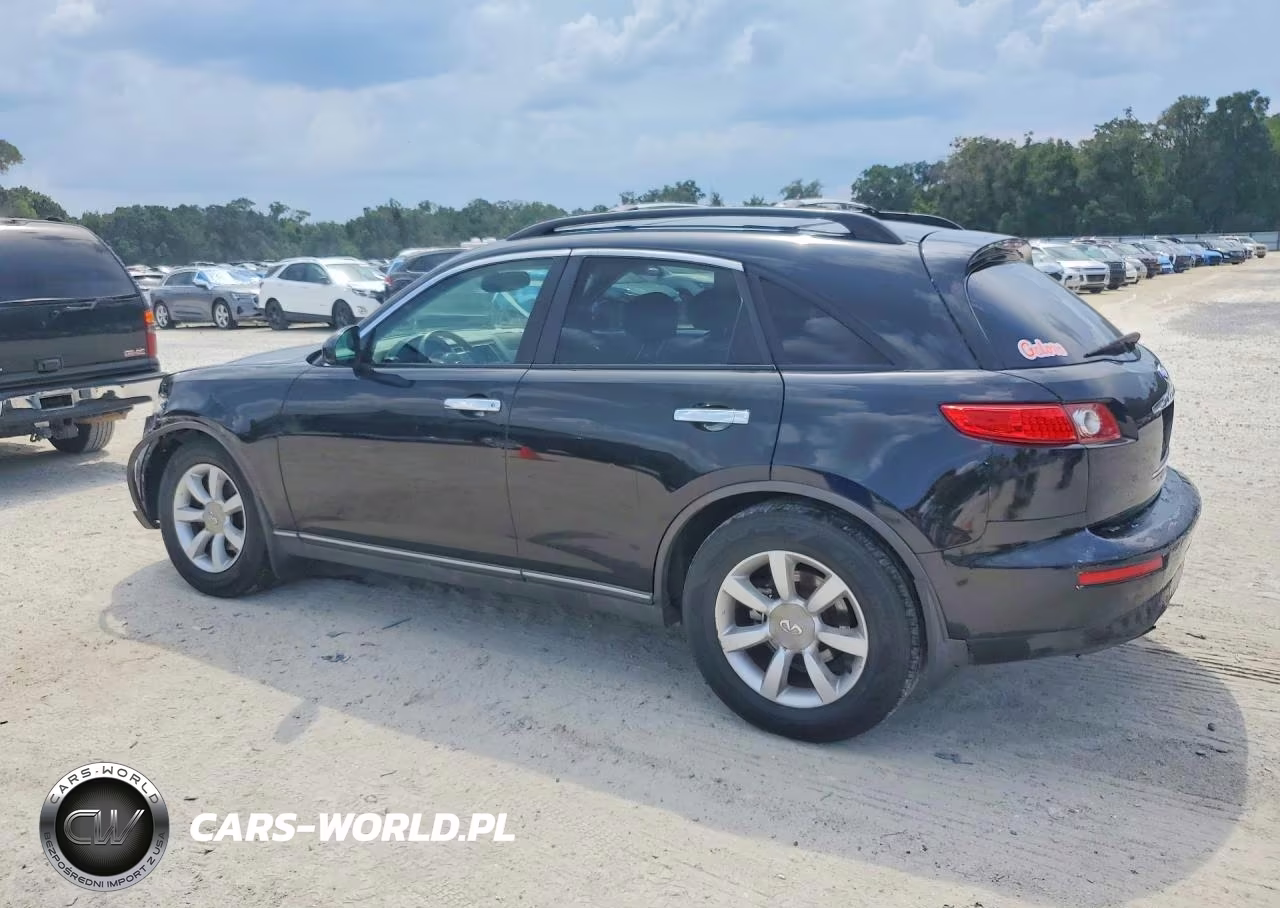2003 Infiniti Fx35 Base VIN:JNRAS08W73X200618 - 2