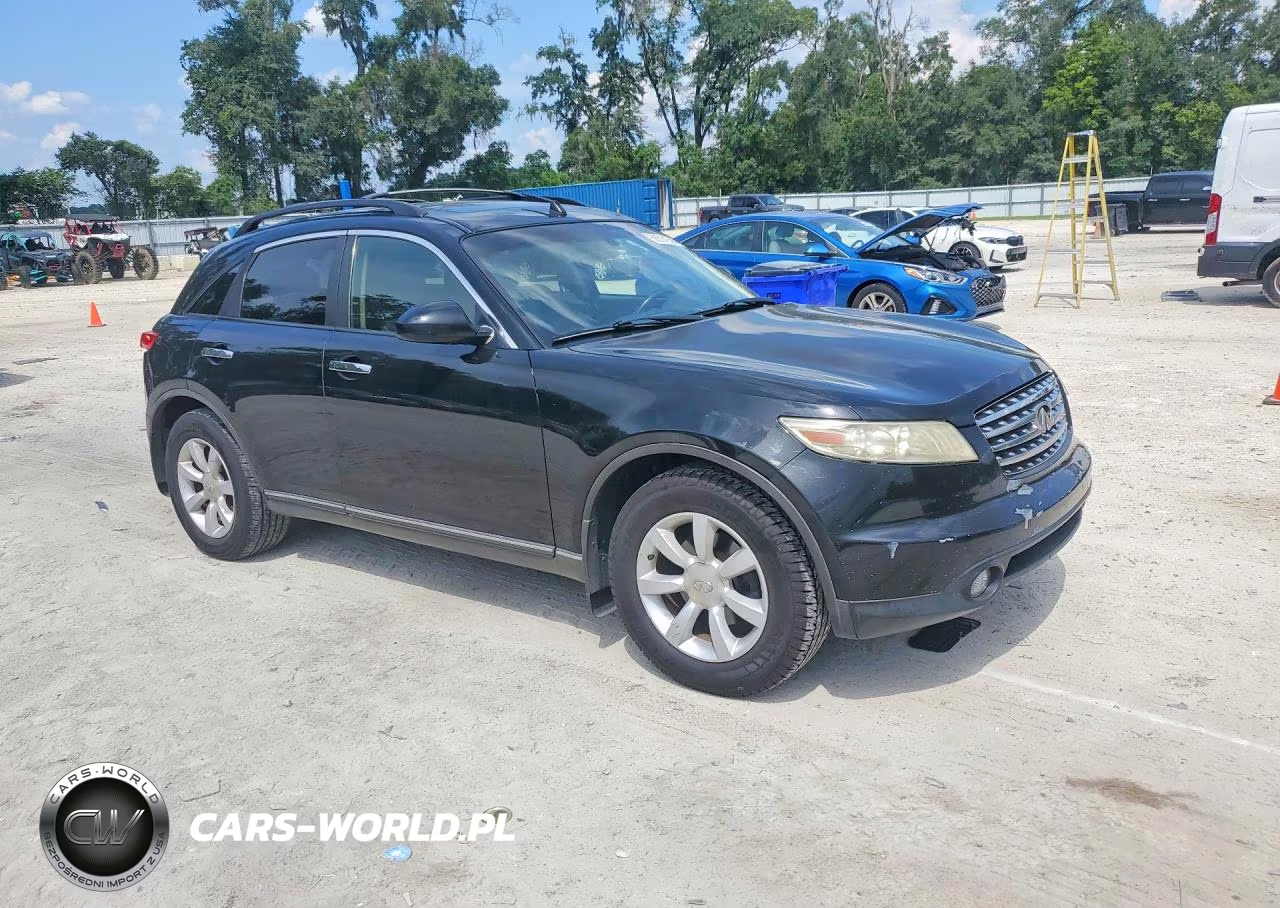 2003 Infiniti Fx35 Base VIN:JNRAS08W73X200618 - 4