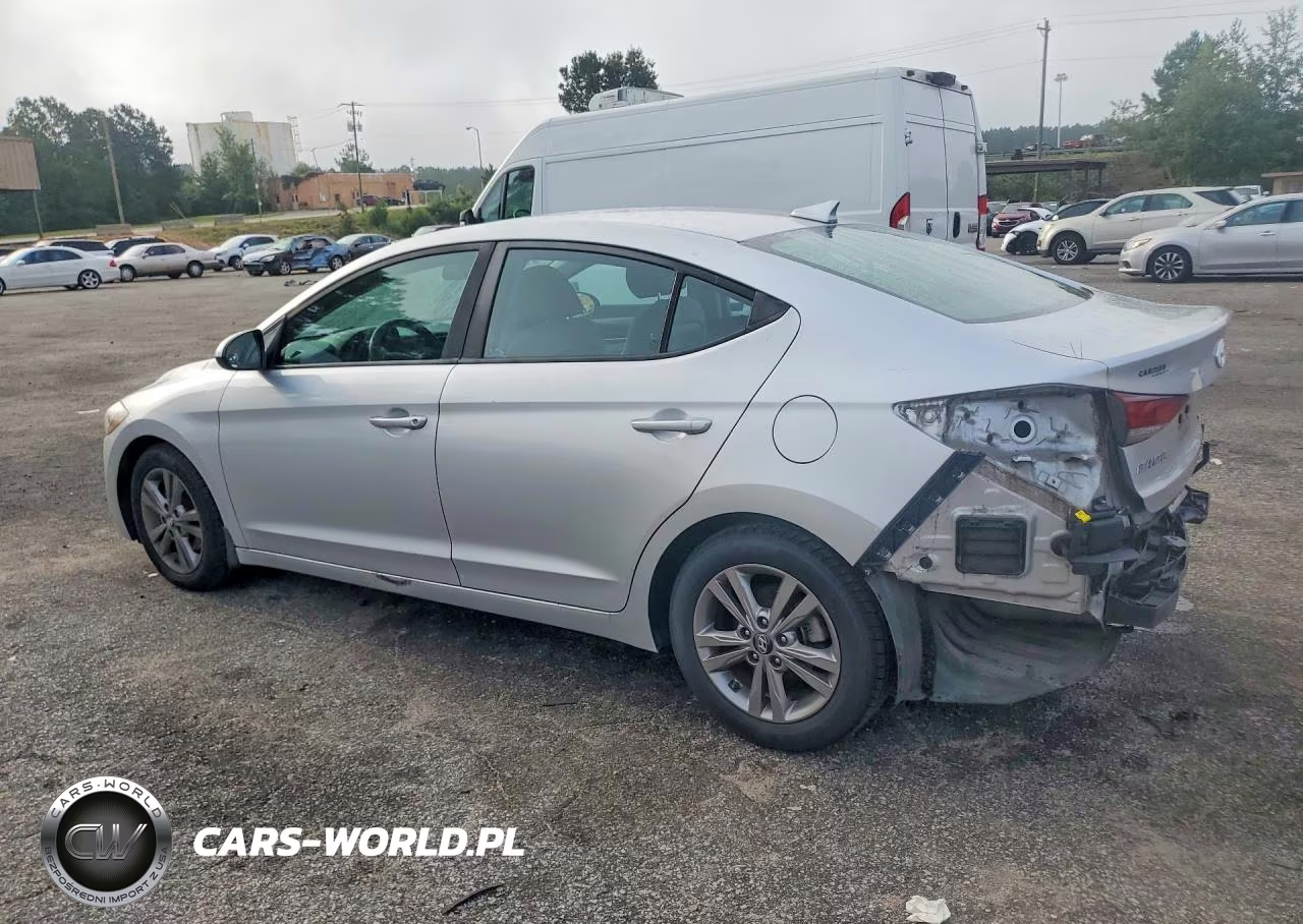 2018 Hyundai Elantra Sel VIN:KMHD84LFXJU489448 - 2