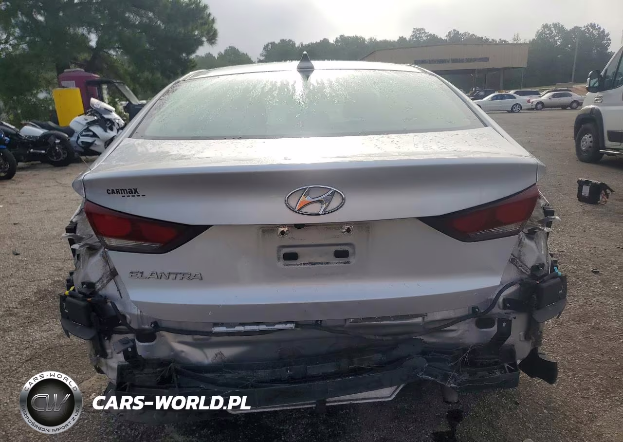 2018 Hyundai Elantra Sel VIN:KMHD84LFXJU489448 - 6