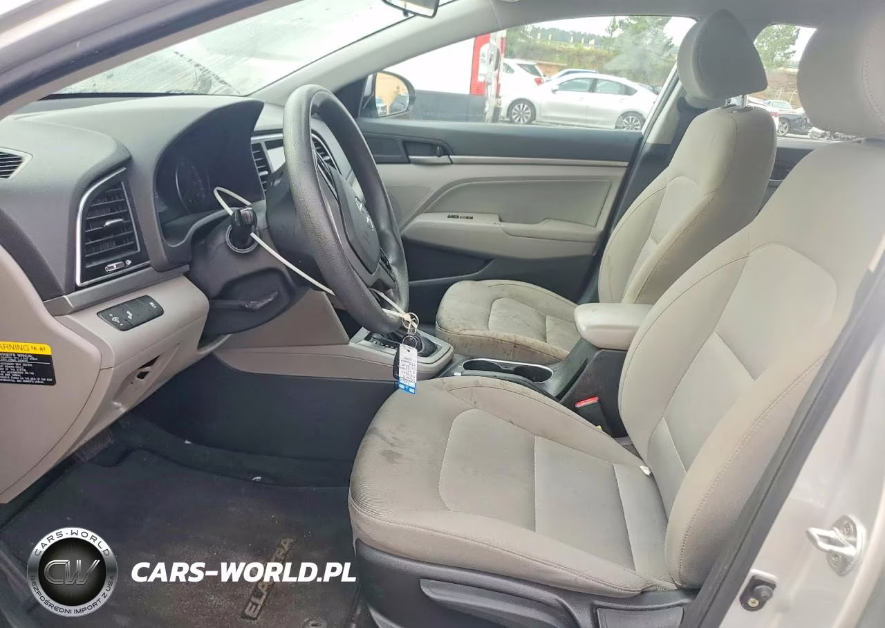 2018 Hyundai Elantra Sel VIN:KMHD84LFXJU489448 - 7
