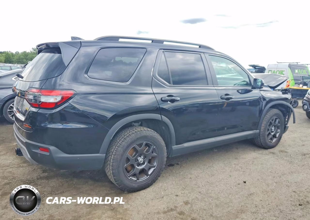 2025 Honda Pilot Trailsport VIN:5FNYG1H60SB073368 - 3