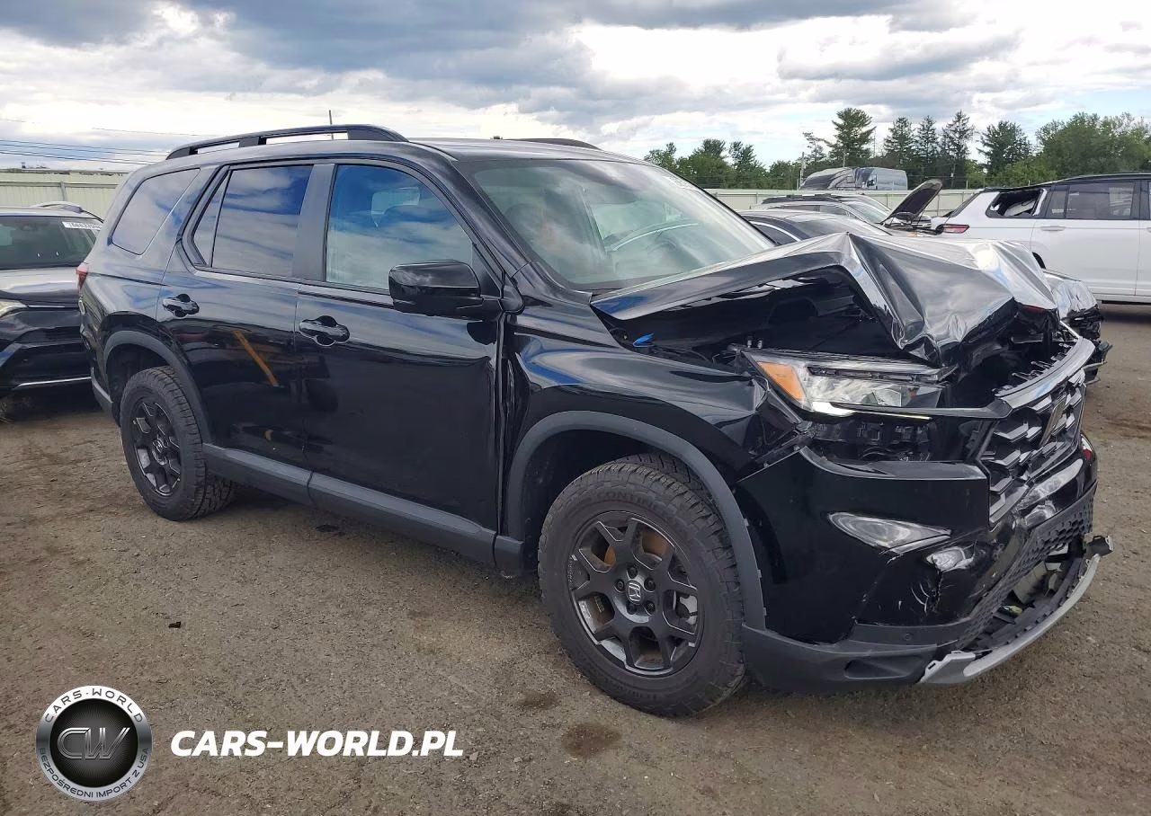 2025 Honda Pilot Trailsport VIN:5FNYG1H60SB073368 - 4