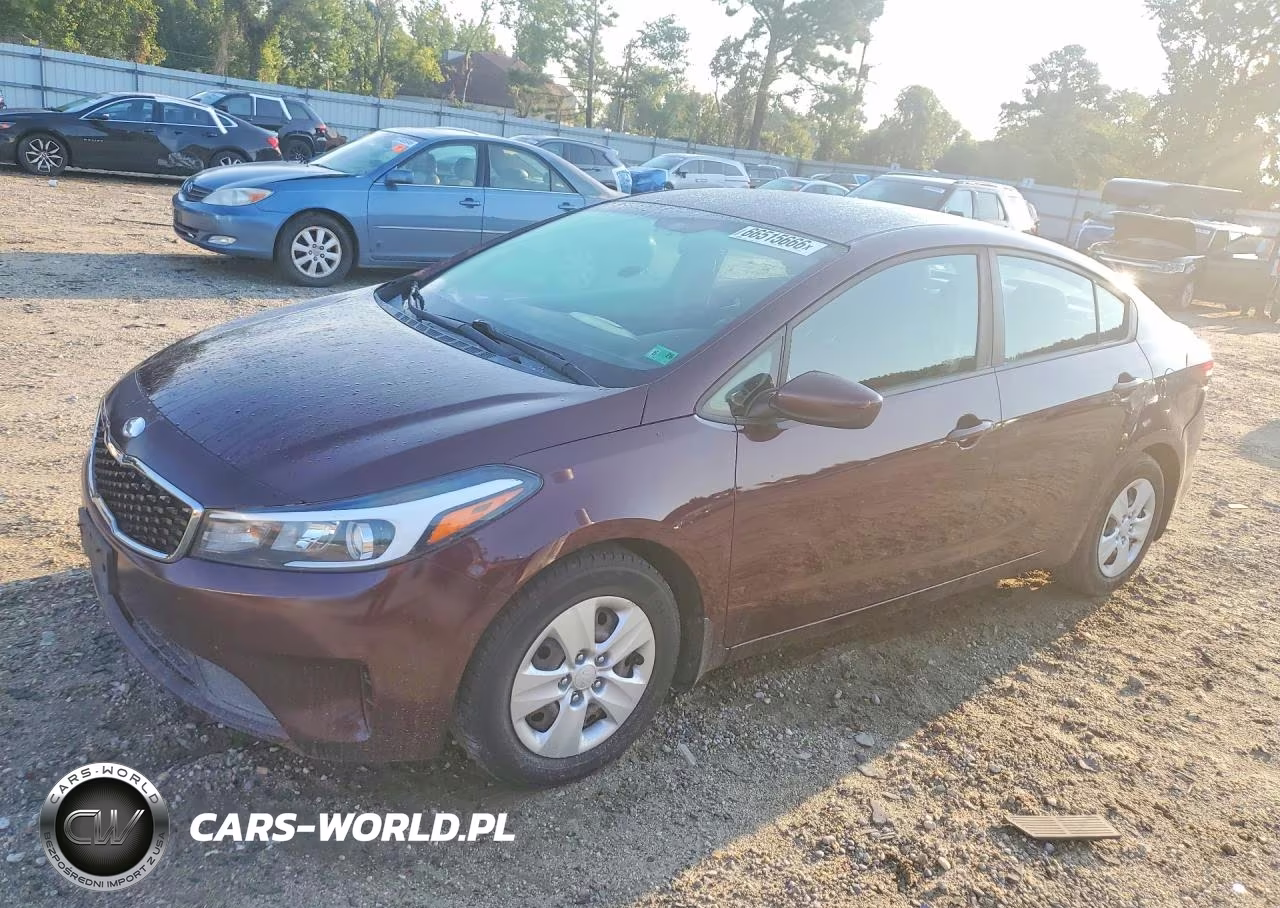2017 Kia Forte Lx VIN:3KPFK4A76HE123652 - 1