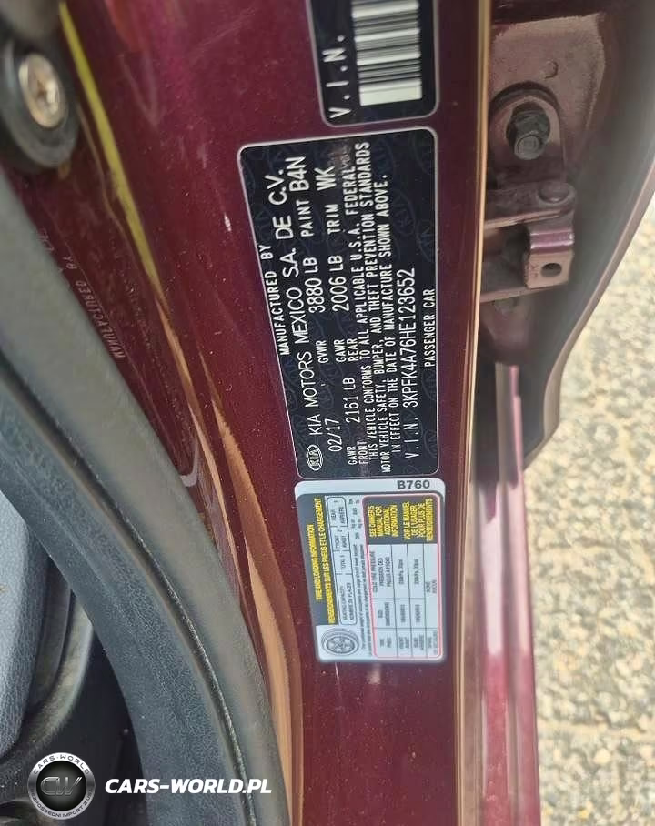 2017 Kia Forte Lx VIN:3KPFK4A76HE123652 - 13
