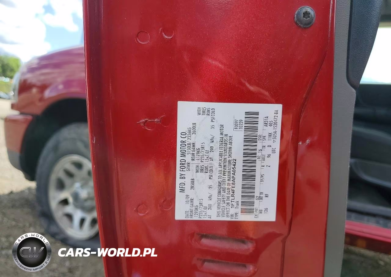 2010 Ford Ranger Xl Supercab 4 VIN:1FTLR4FE8APA05422 - 12