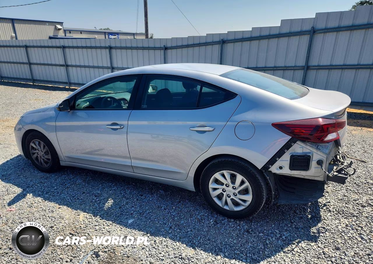 2020 Hyundai Elantra Se VIN:KMHD74LF6LU948318 - 2