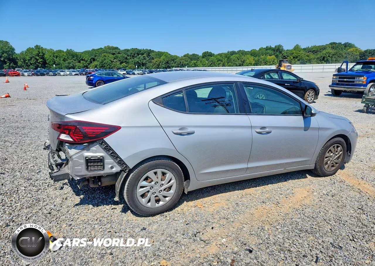 2020 Hyundai Elantra Se VIN:KMHD74LF6LU948318 - 3